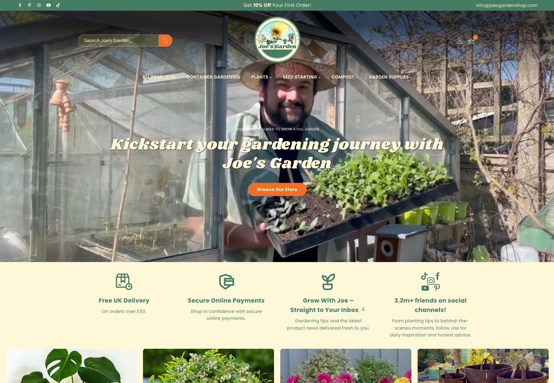 Joe's Garden Shop